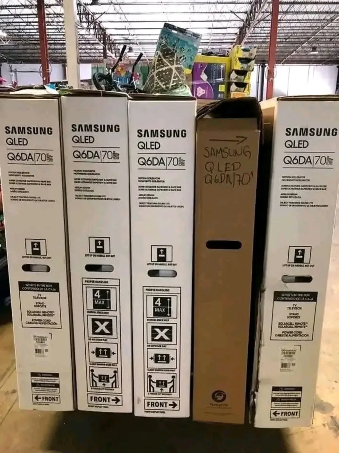 TV Pallets Available – Mixed Sizes 50” to 75”